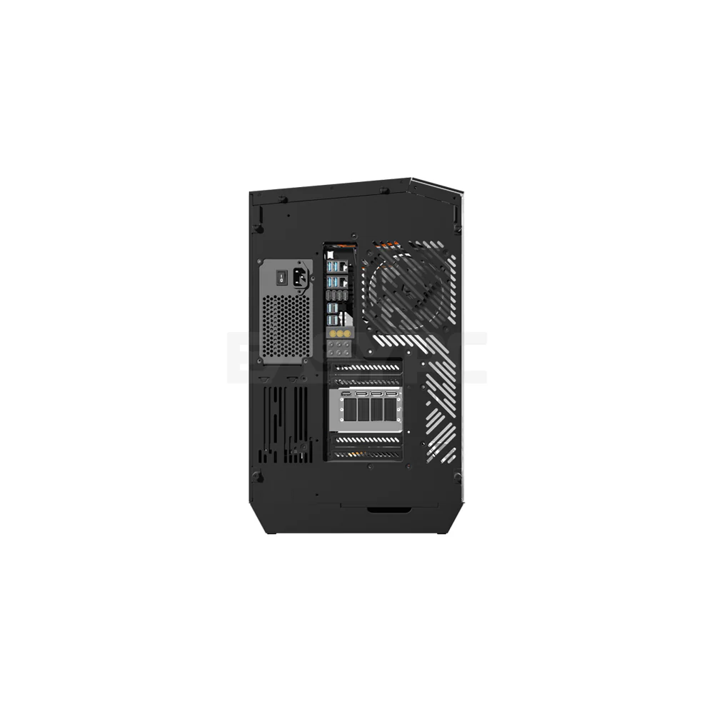 DarkFlash DY470 ATX Three-Side Glass Panel Gaming PC Case Black - Image 4