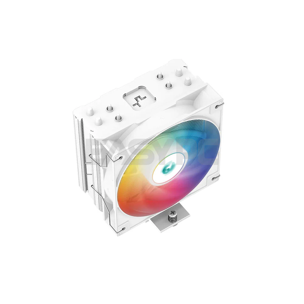 Deepcool AG400 Single Tower Hydro Bearing CPU Air Cooler ARGB White - Image 3