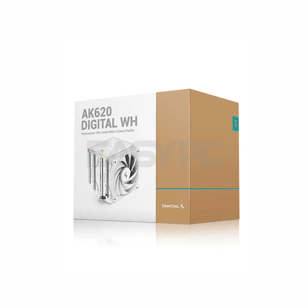 Deepcool AK620 Digital dual tower CPU Air Cooler White - Image 4