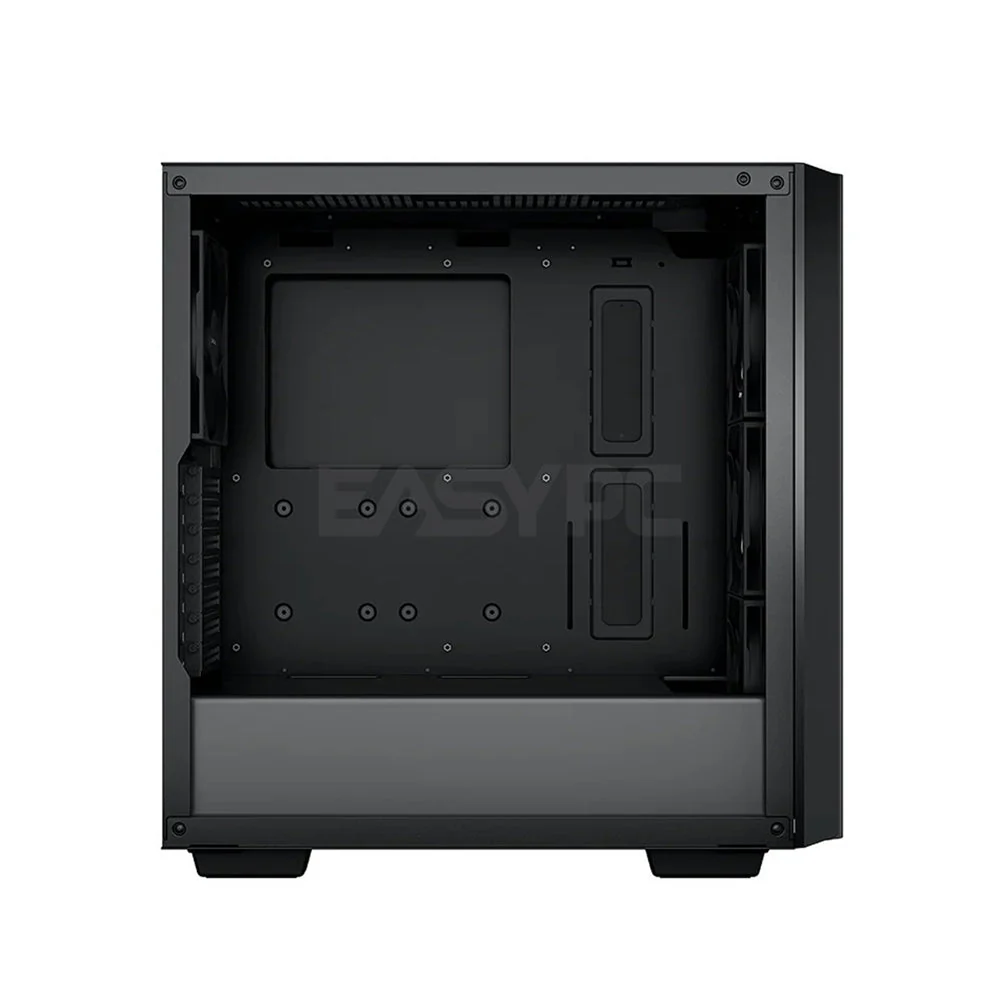 Deepcool CG560 Mid Tower PC Case Compatible with Mini-ITX / Micro-ATX / ATX / E-ATX, Black - Image 3