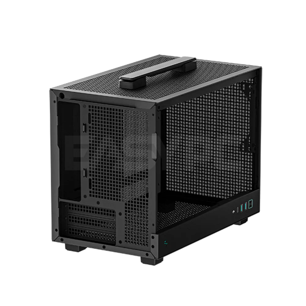 Deepcool CH160 BKNGI0-G-1 Mini-ITX Mini Tower Cabinet PC Case Black - Image 3