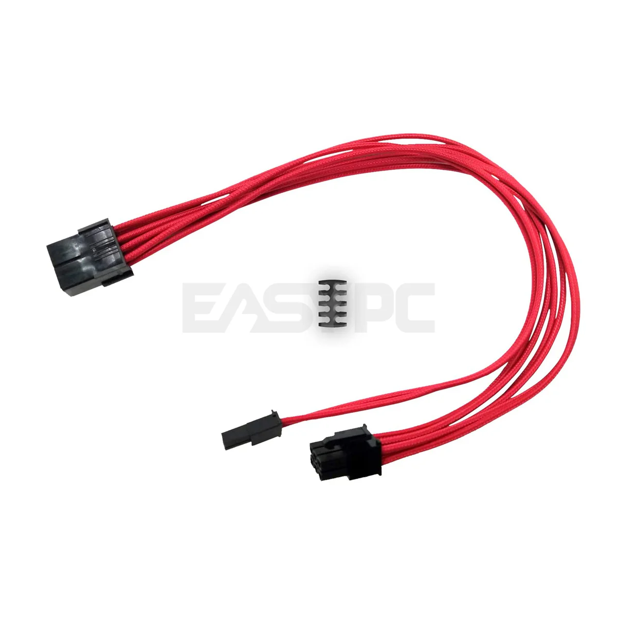 Deepcool EC300-PCI-E-RD PCI-E 6+2 300mm Red Sleeved Cable - Image 3