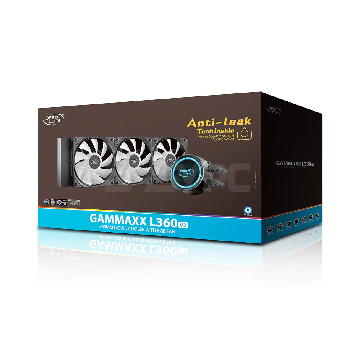 Deepcool Gammaxx L360 V2 AIO Liquid Cooler RGB w/ Anti-Leak Technology - Image 2