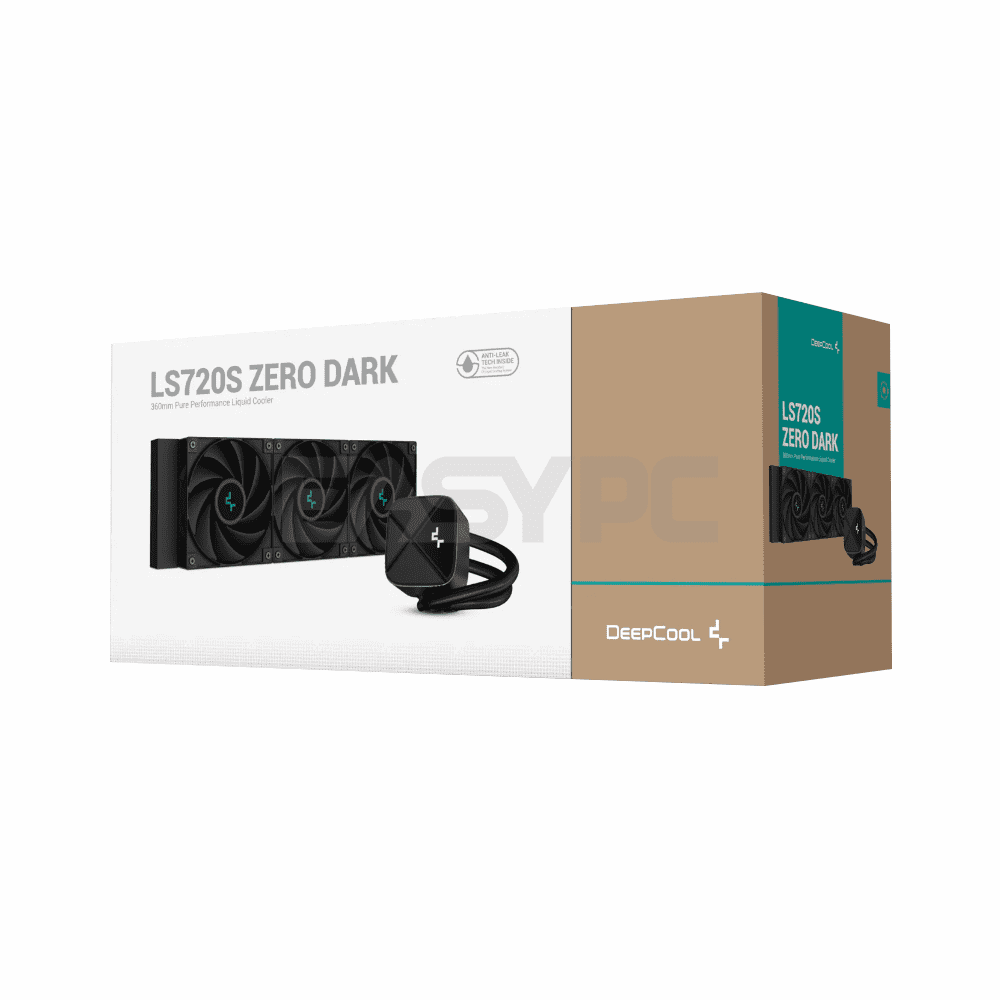 Deepcool LS720S Zero Dark Liquid Cooling Black - Image 4