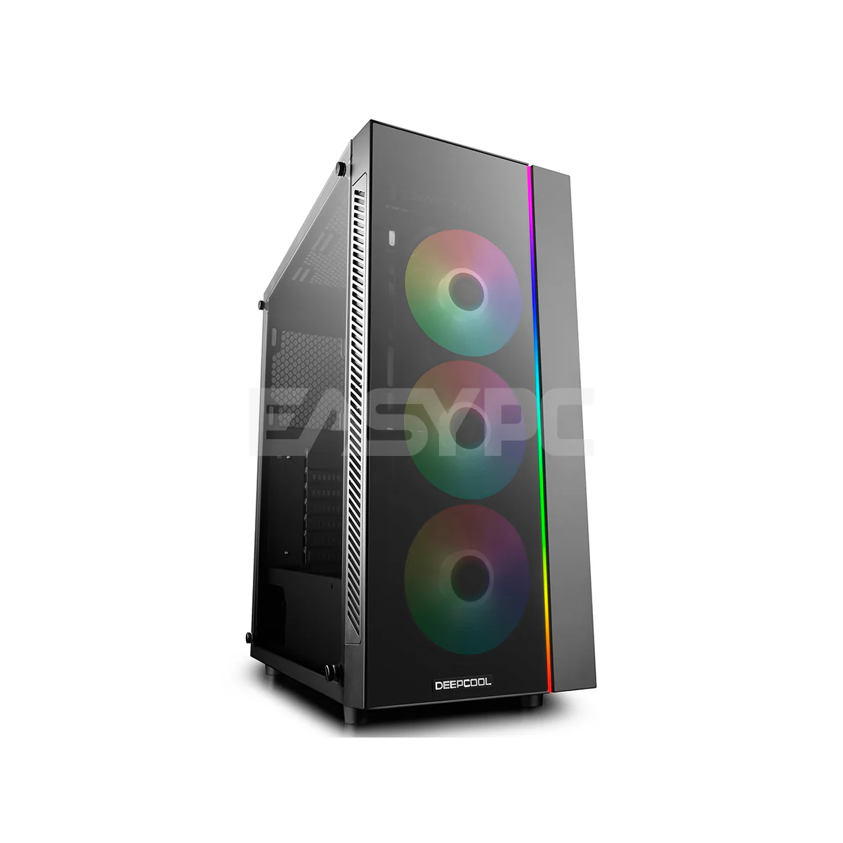 Deepcool Matrexx55 V3 RGB Mid Tower PC Case White with 3pcs 120mm RGB Fan