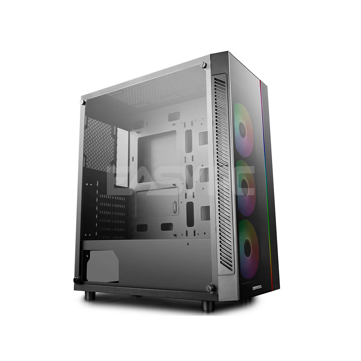 Deepcool Matrexx55 V3 RGB Mid Tower PC Case White with 3pcs 120mm RGB Fan - Image 2