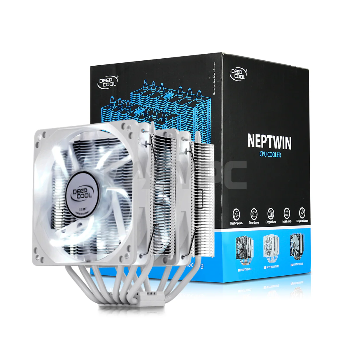 Deepcool Neptwin White CPU Air Cooler - Image 6
