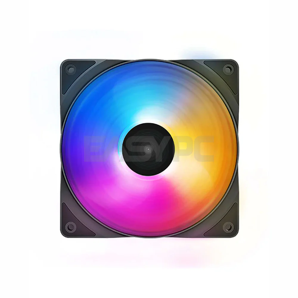 Deepcool RF120 FS 3 in 1 Silenty Powerful Simply Colorful Convenient Lighting Chassis Fan RGB Kit - Image 3