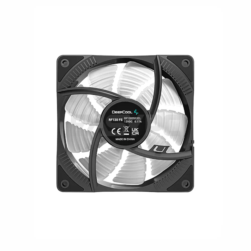 Deepcool RF120 FS 3 in 1 Silenty Powerful Simply Colorful Convenient Lighting Chassis Fan RGB Kit - Image 4