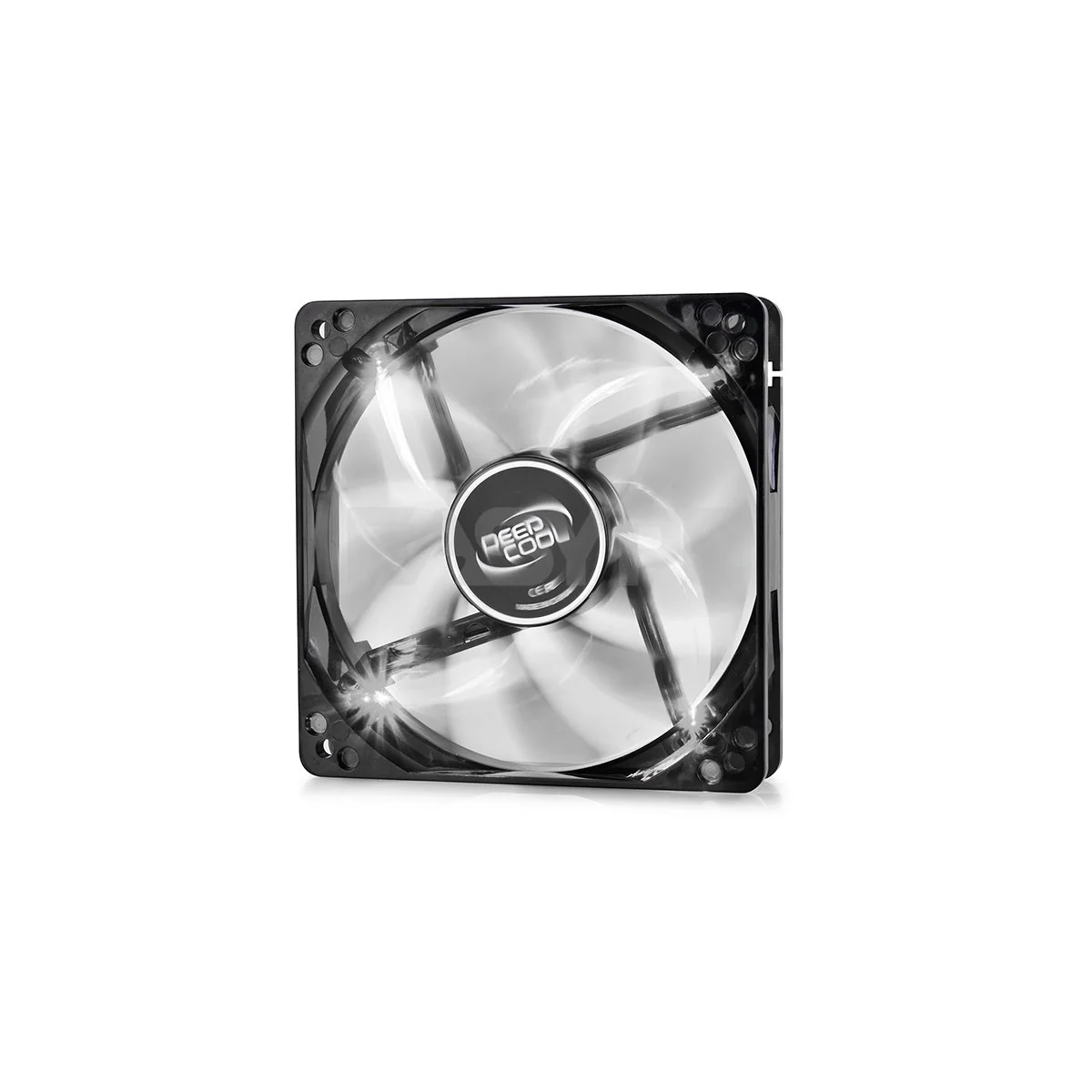 Deepcool Wind Blade 120mm White Led Silent Operation, High Performance, 1300RPM low speed fan at minimum noise level Chassis Fan - Image 4