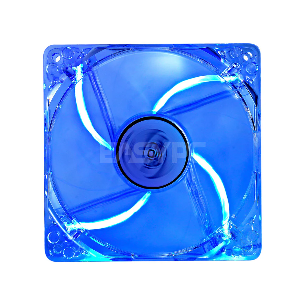 Deepcool XFAN 120mm L/B Transparent Chassis Fan Blue Led