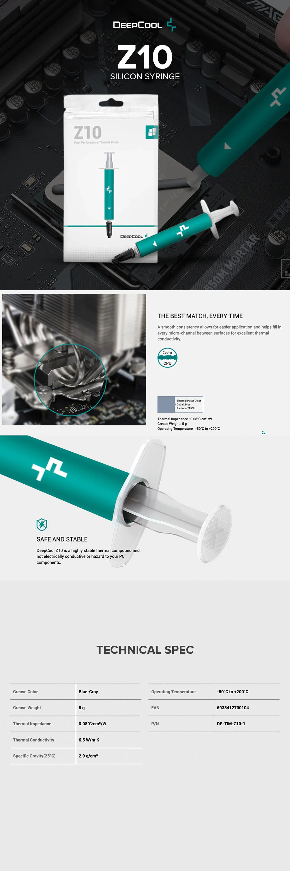 Deepcool Z10 Silicon Syringe - Image 5