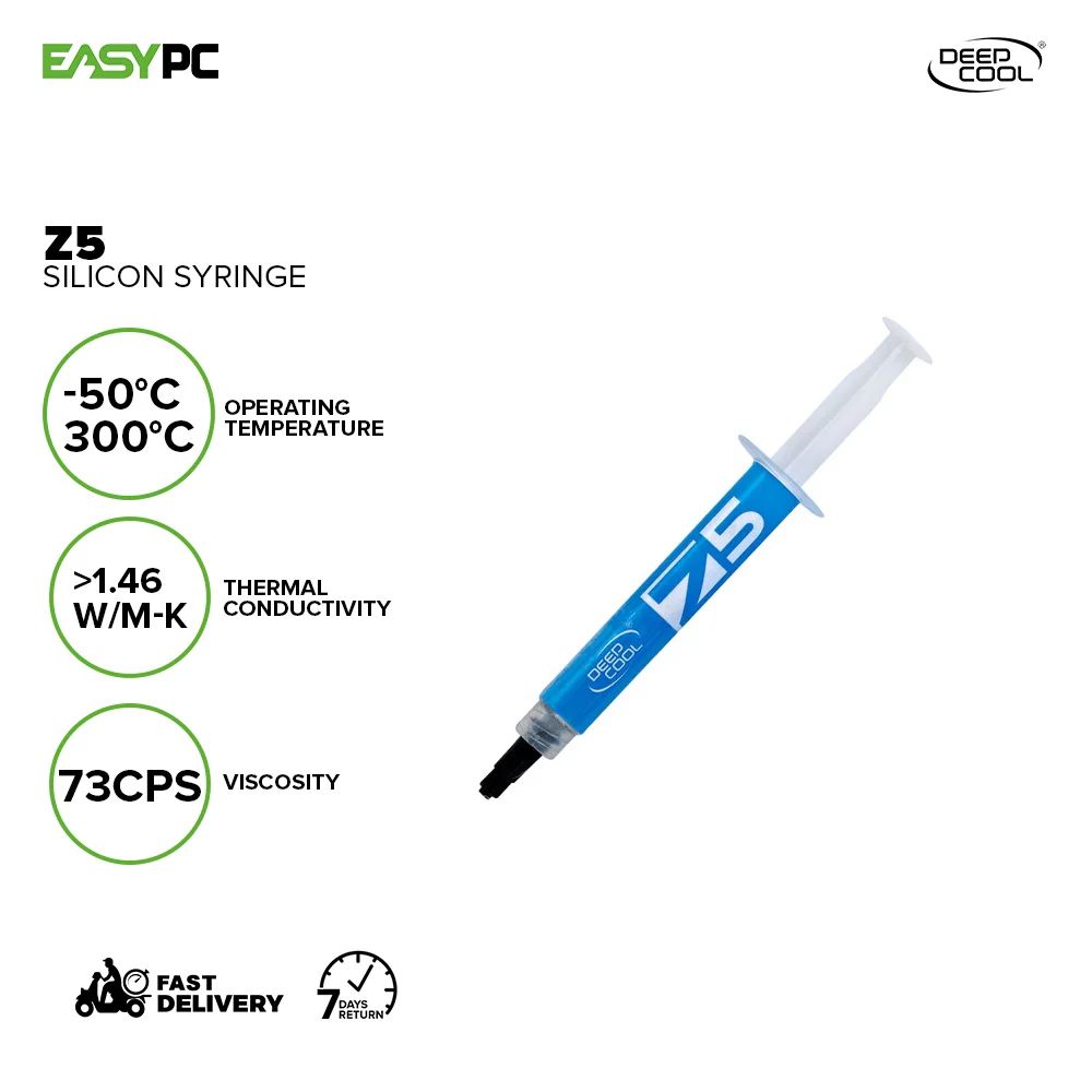 Deepcool Z5 Silicon Thermal Paste Syringe - Image 2