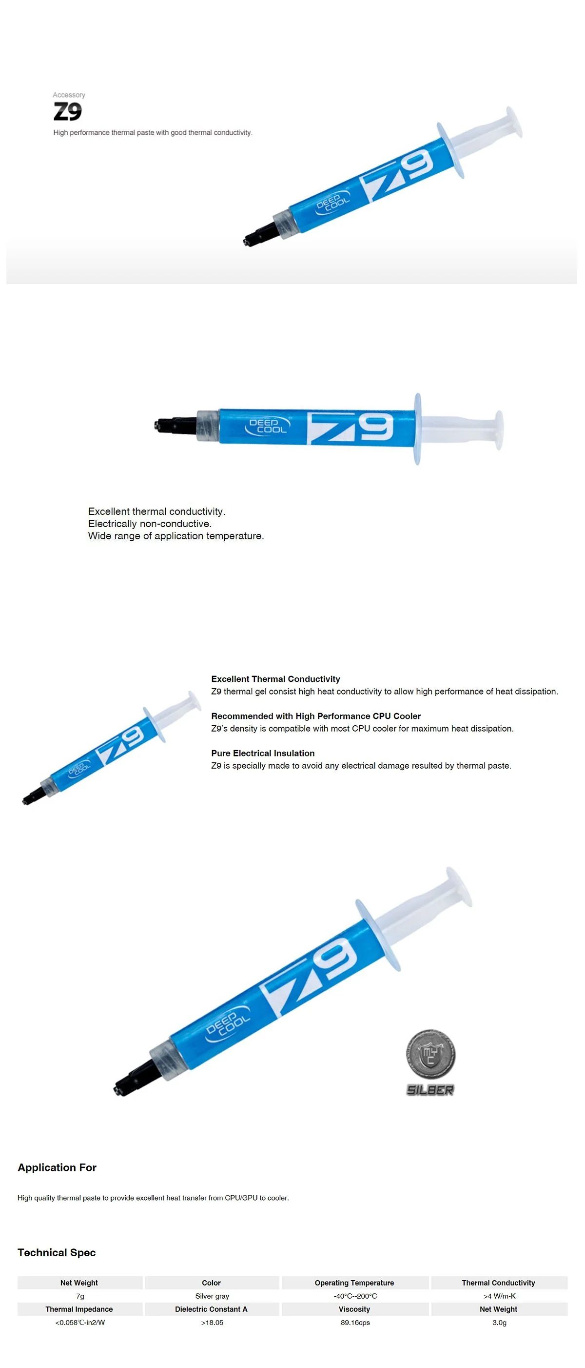 Deepcool Z9 Silicon Syringe - Image 5