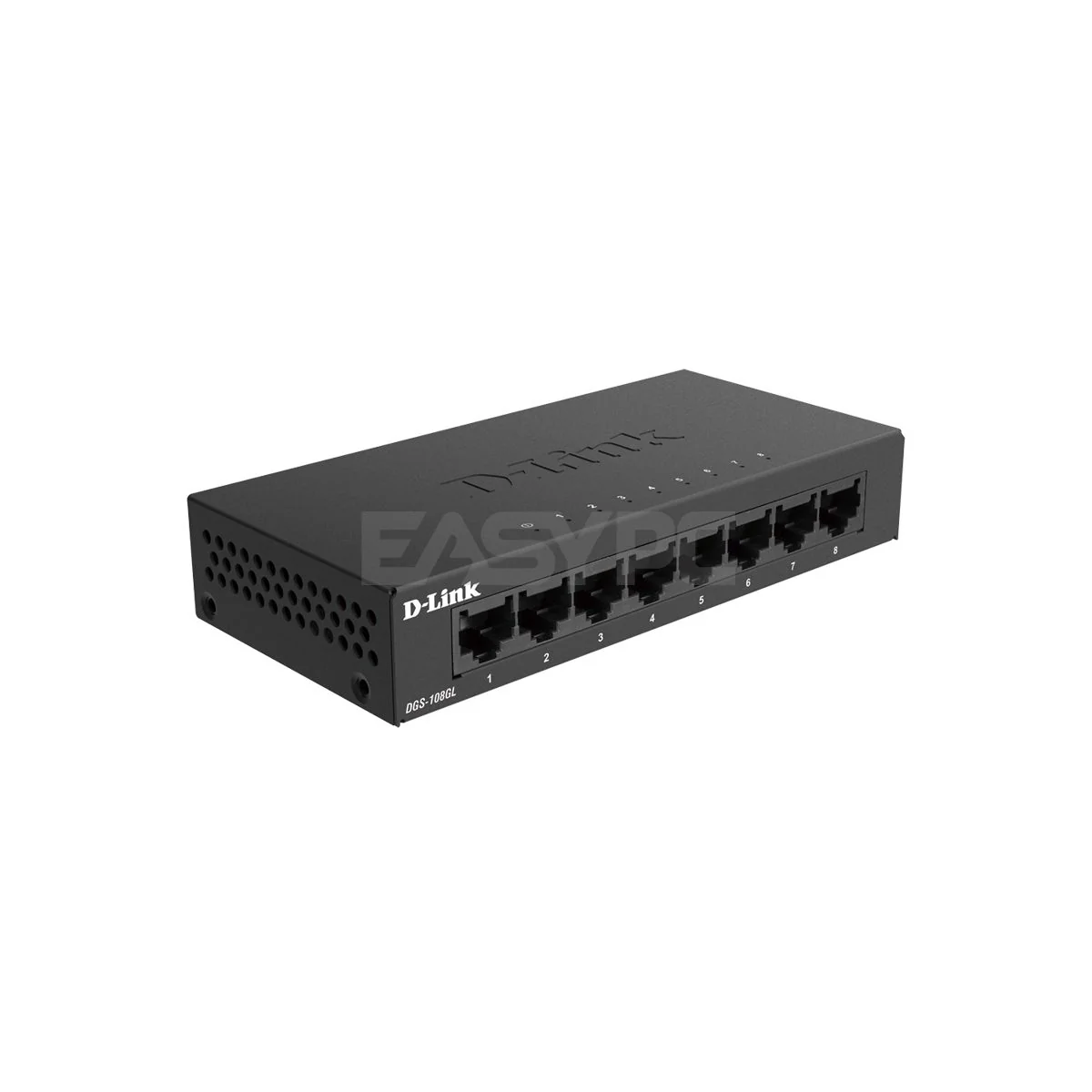 Dlink DGS 108GL 8 Port Metal Gigabit Switch Hub - Image 3