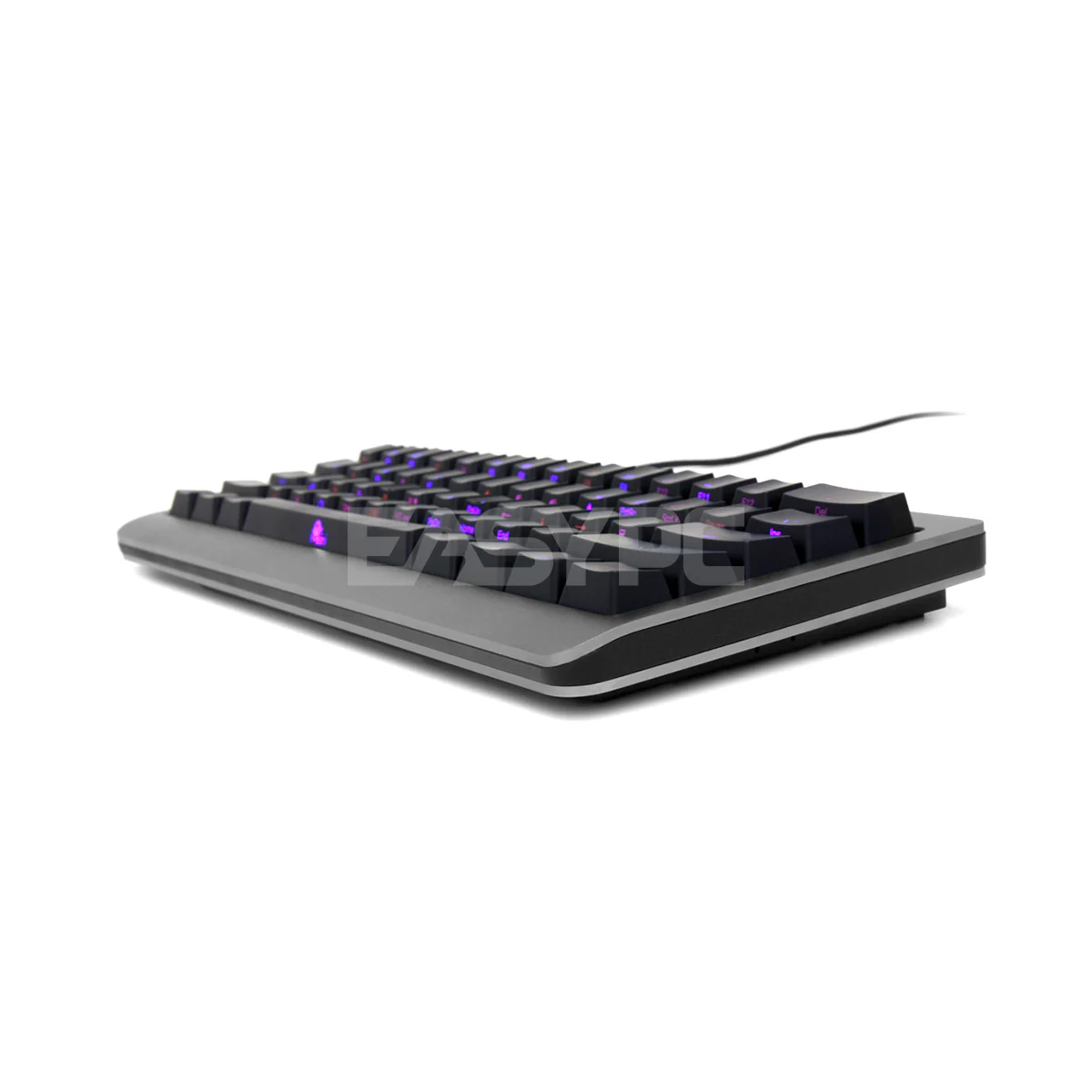 Ducky Mini DKMI1461SD-CUSALASBR2 MX Blue Mechanical Keyboard Silver/Gray Case DUDK948 4JTP - Image 4