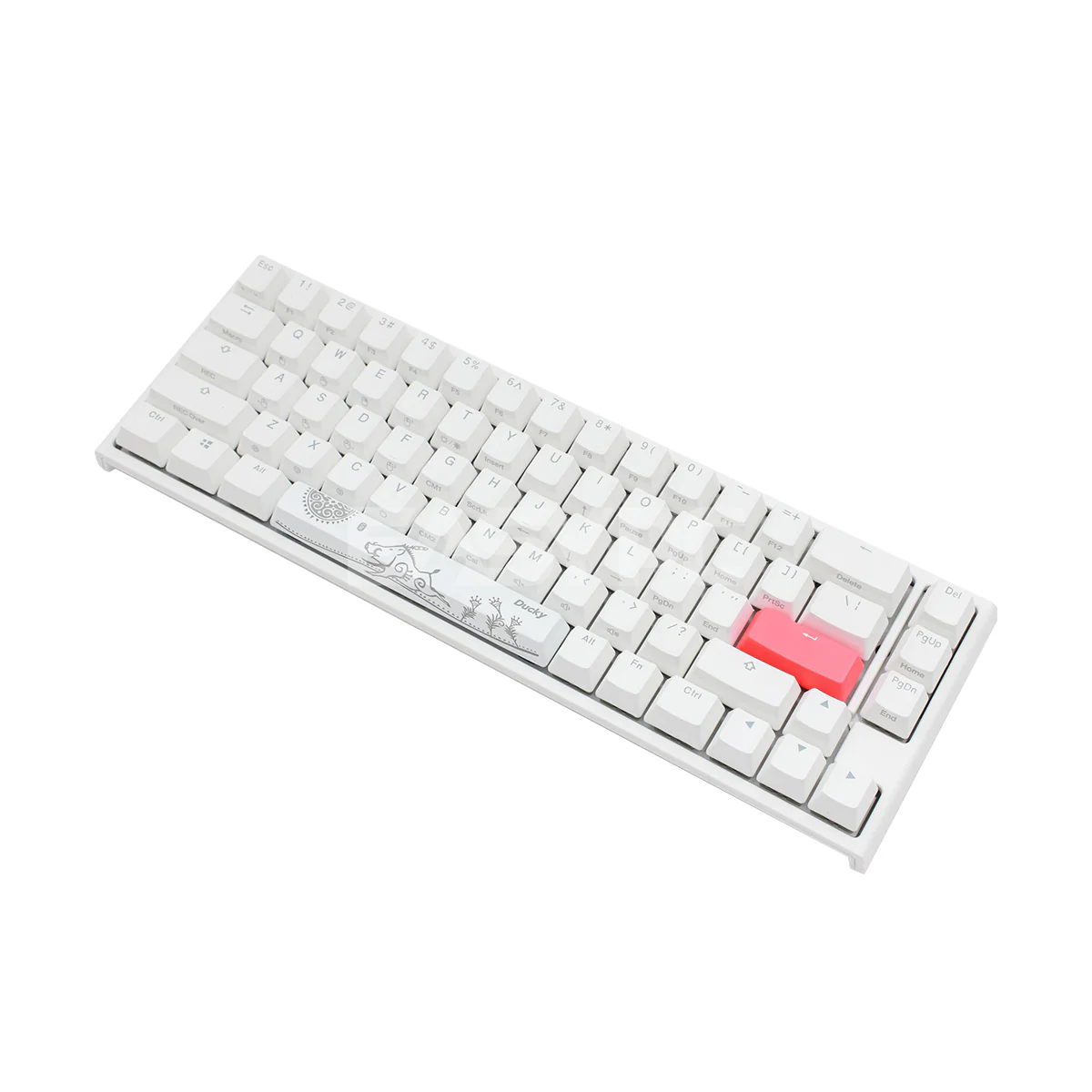 Ducky One 2 SF RGB DKON1967ST-PUSPDWWT1 PBT Keycaps MX Silver Mechanical Keyboard White DUDK981 4JTP - Image 4