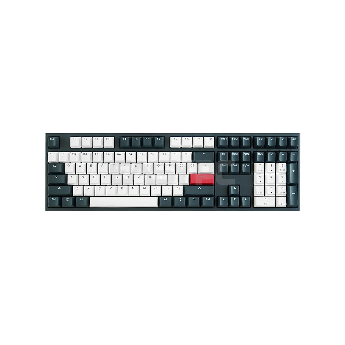Ducky One 2 Tuxedo DKON1808-CUSPDZZBX Mechanical Keyboard MX Blue DUDK1000 4JTP