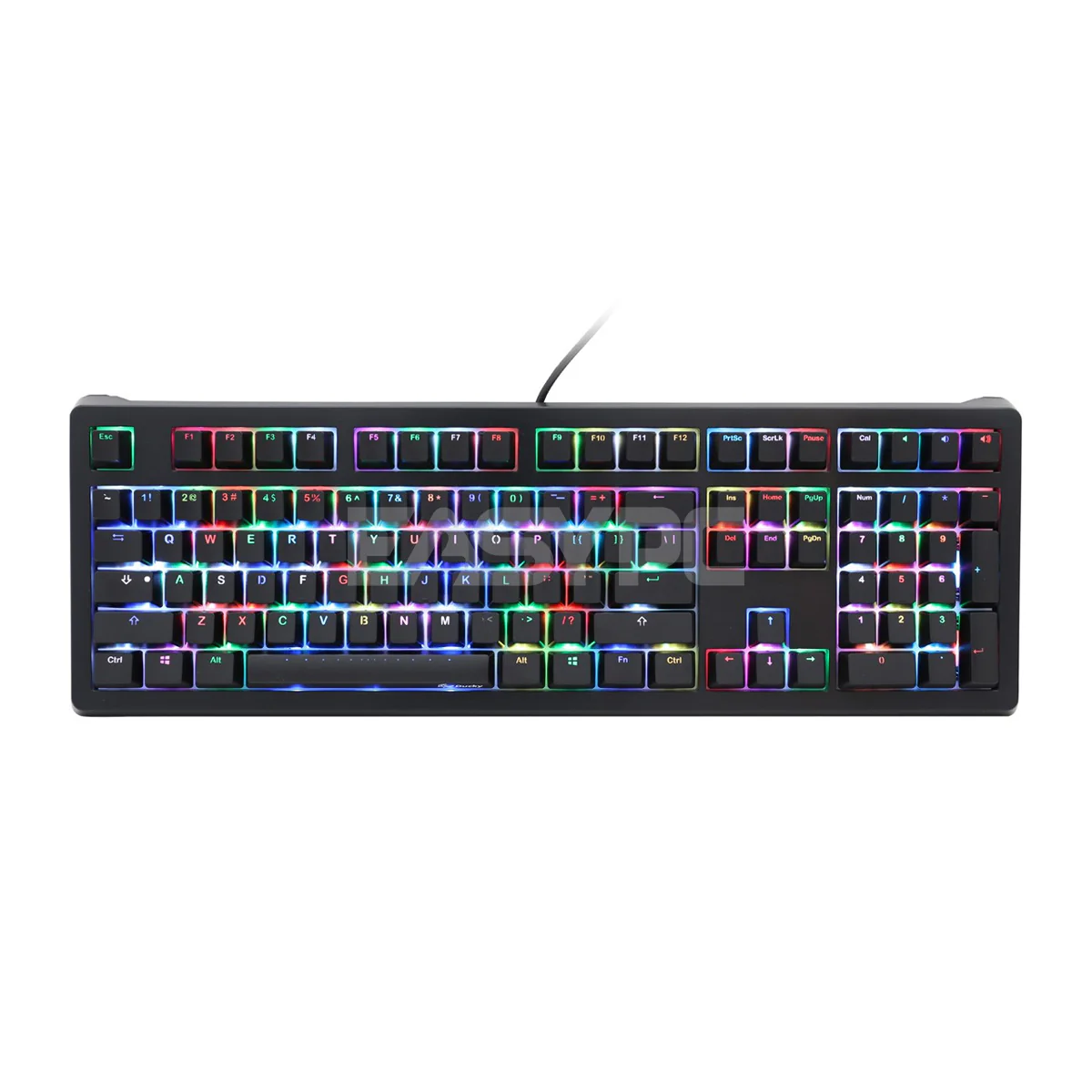 Ducky Shine 5 DKSH1508ST-BUSADAAT1 RGB Mechanical Keyboard Cherry MX Brown DUDK938 4JTP