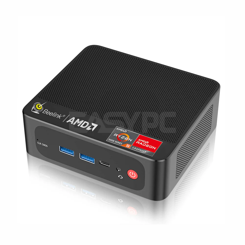 Pocket Rocket Beelink SER5 AMD Ryzen 5 5560U Processor / 16GB 3200MHZ DDR4 / 500GB M.2 NVMe 2280 SSD - Image 4