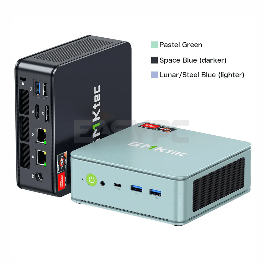 EasyPC Pocket Rocket GMKtec Nucbox M5 R7 5700U Processor/16GB 3200MHZ DDR4/500GB M.2 NVMe SSD MiniPC - Image 4