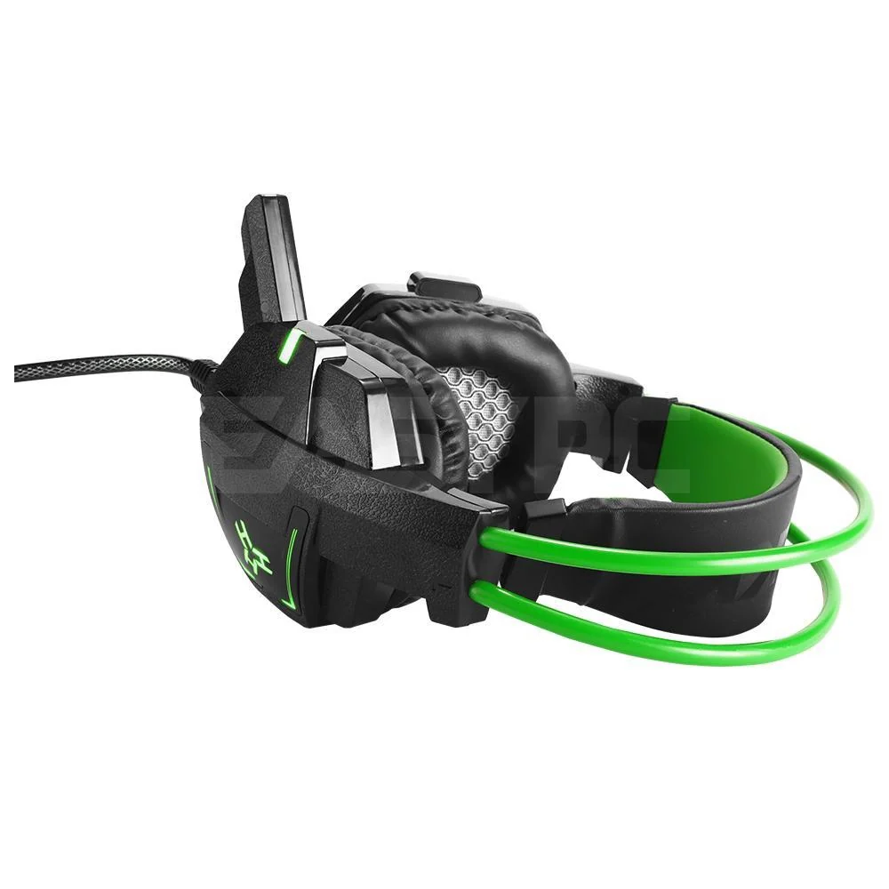 EasyPC Rakk Daguob Illuminated Red/White/Blue/Green Comfortable Headband, LED Illuminated, Tangle Proof, Gaming Headset - Image 15