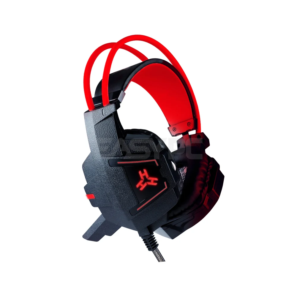 EasyPC Rakk Daguob Illuminated Red/White/Blue/Green Comfortable Headband, LED Illuminated, Tangle Proof, Gaming Headset - Image 3