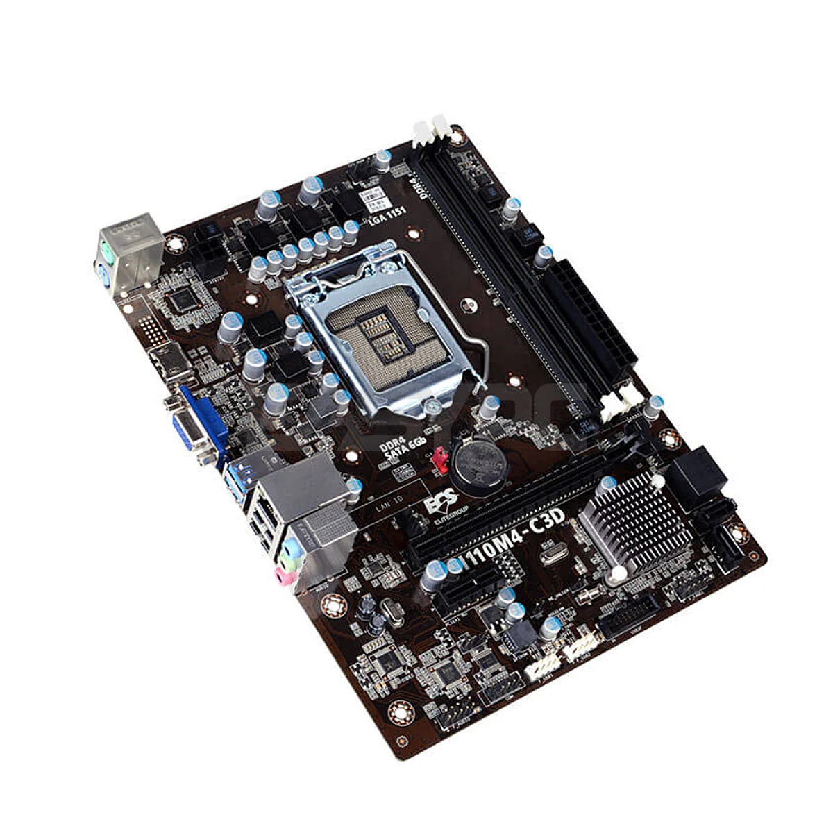 ECS H110M4 C3D Motherboard Socket 1151 Ddr4 - Image 2