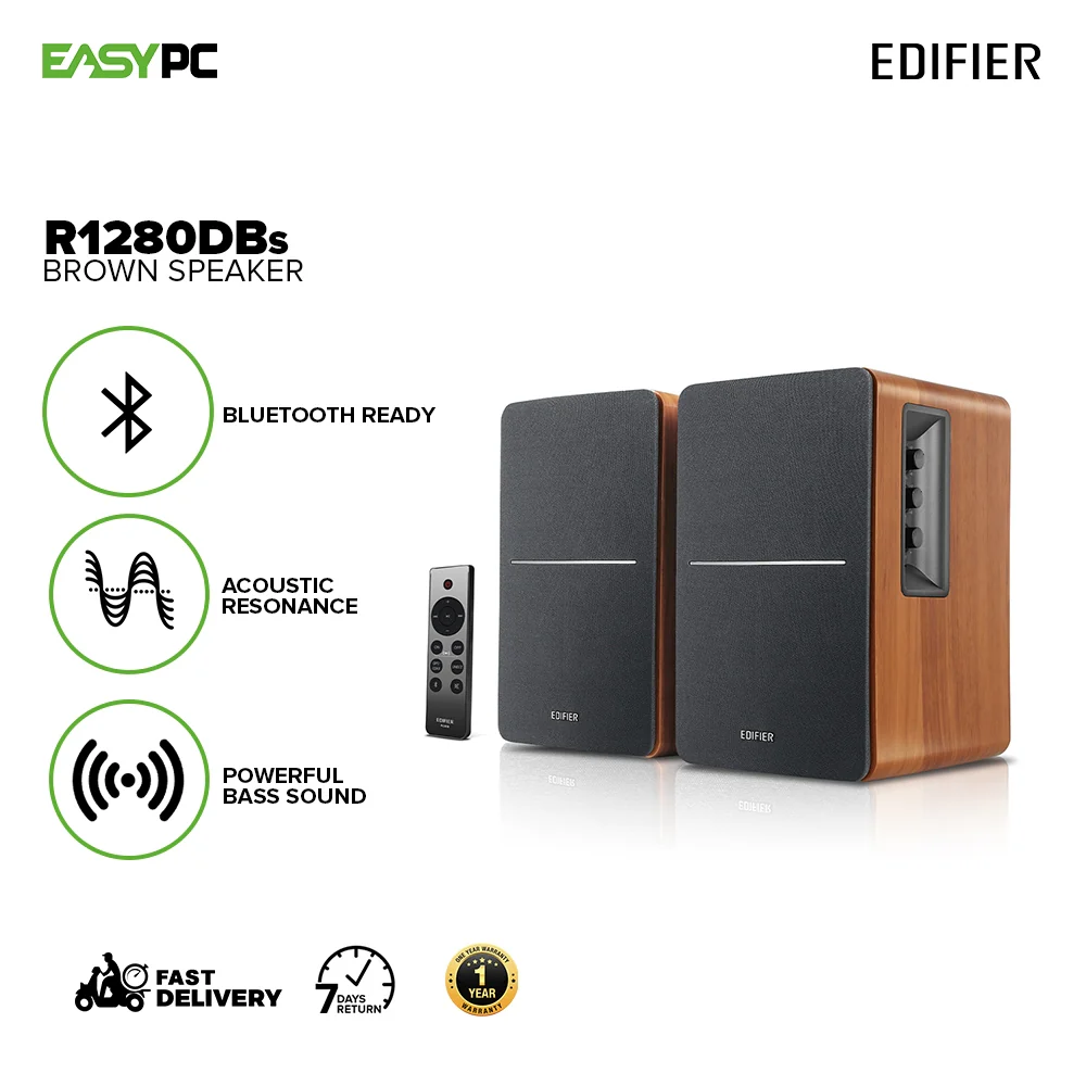 Edifier R1280DBs Speaker Brown - Image 2