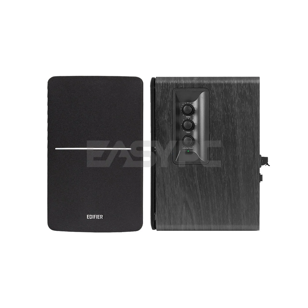 Edifier R1280dbs Classic Wooden Speaker Black - Image 4