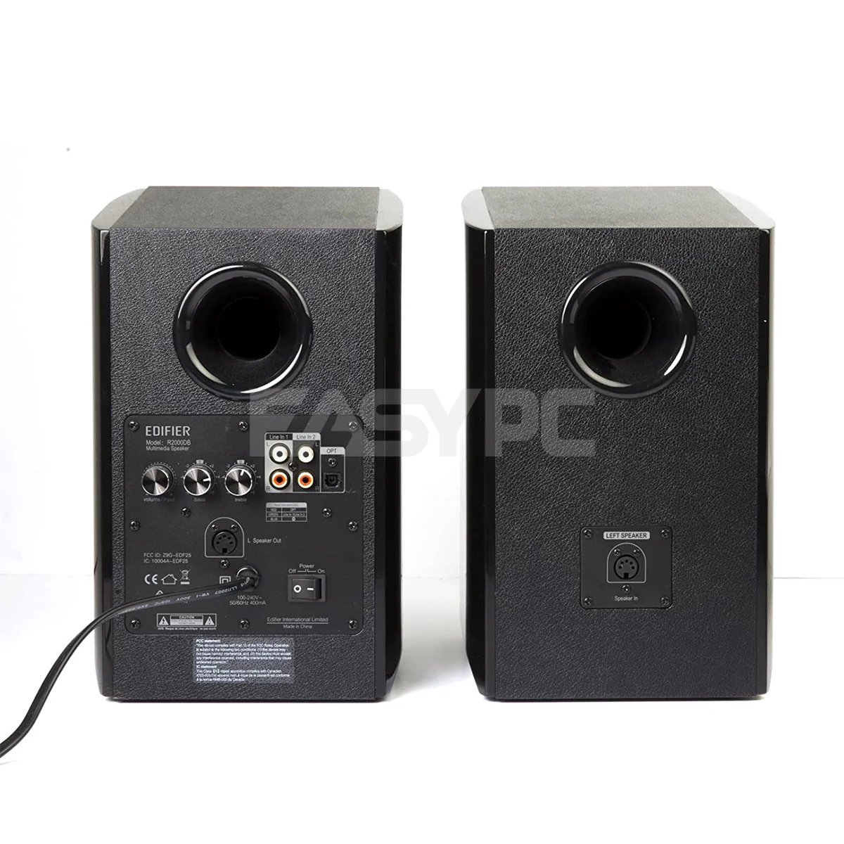 Edifier R200DB Bookshelf Bluetooth Speaker Black - Image 3