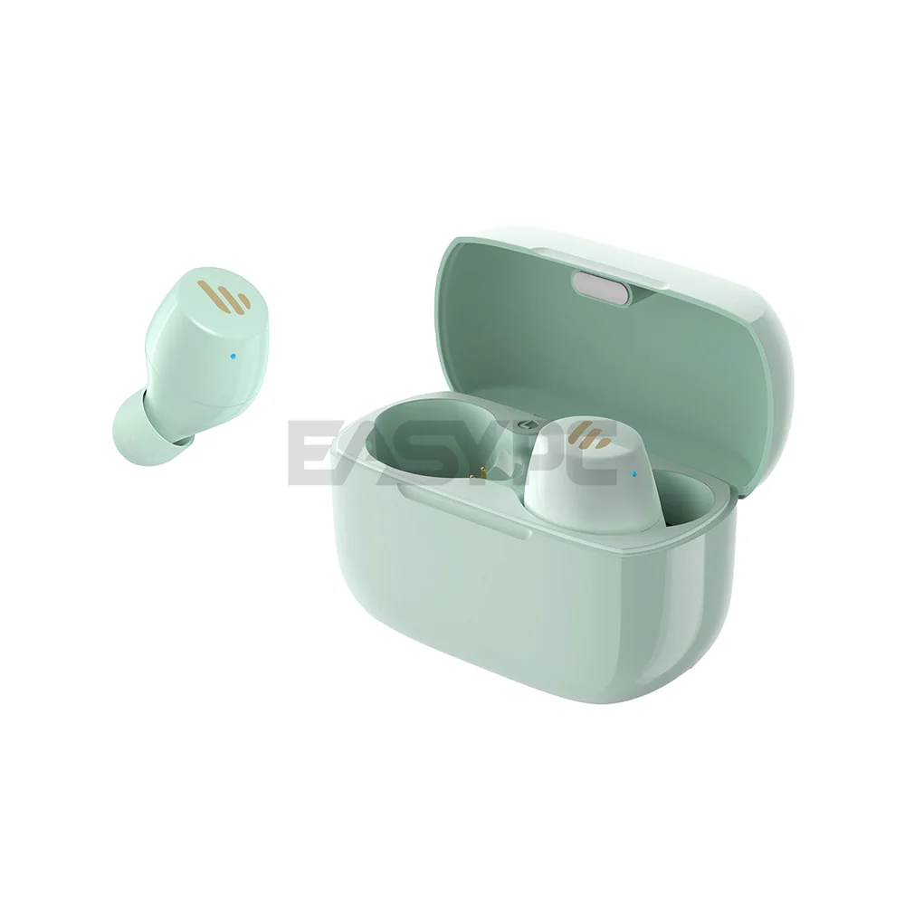 Edifier TWS1 True Dark Blue, Mint Green and Pink Crystal-clear Sound Ergonomic Design Wireless Stereo Earbuds 19GLO - Image 6
