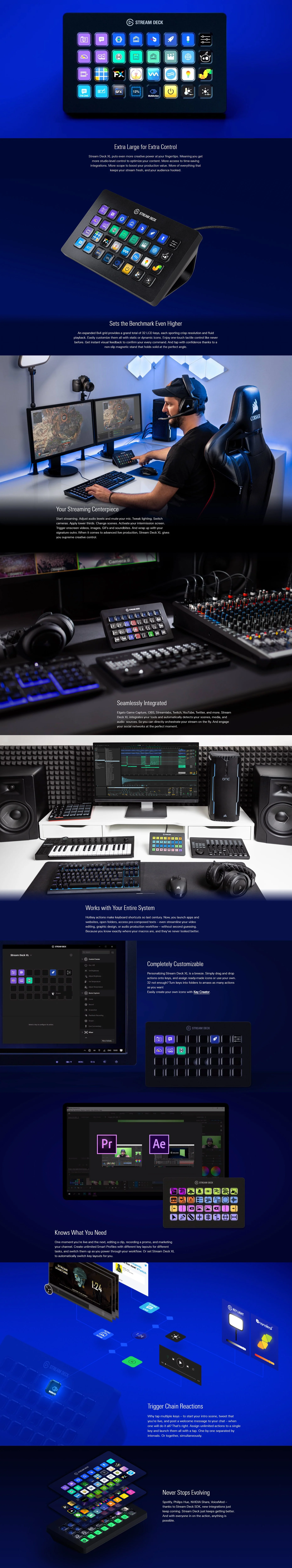 Elgato Stream Deck XL Live Content Creation Controller - Image 6