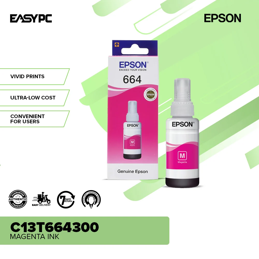 Epson C13T664100 Black | Cyan | Magenta | Yellow Ink - Image 10