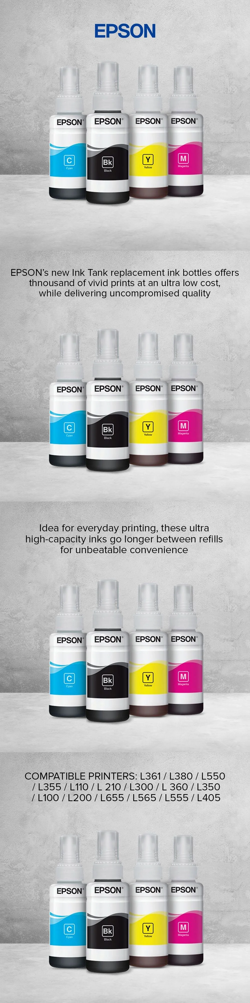 Epson C13T664100 Black | Cyan | Magenta | Yellow Ink - Image 17