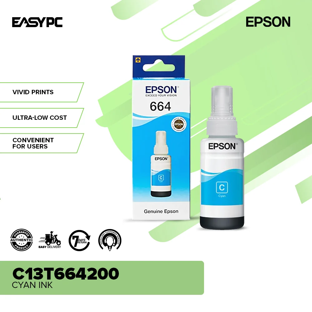 Epson C13T664100 Black | Cyan | Magenta | Yellow Ink - Image 6