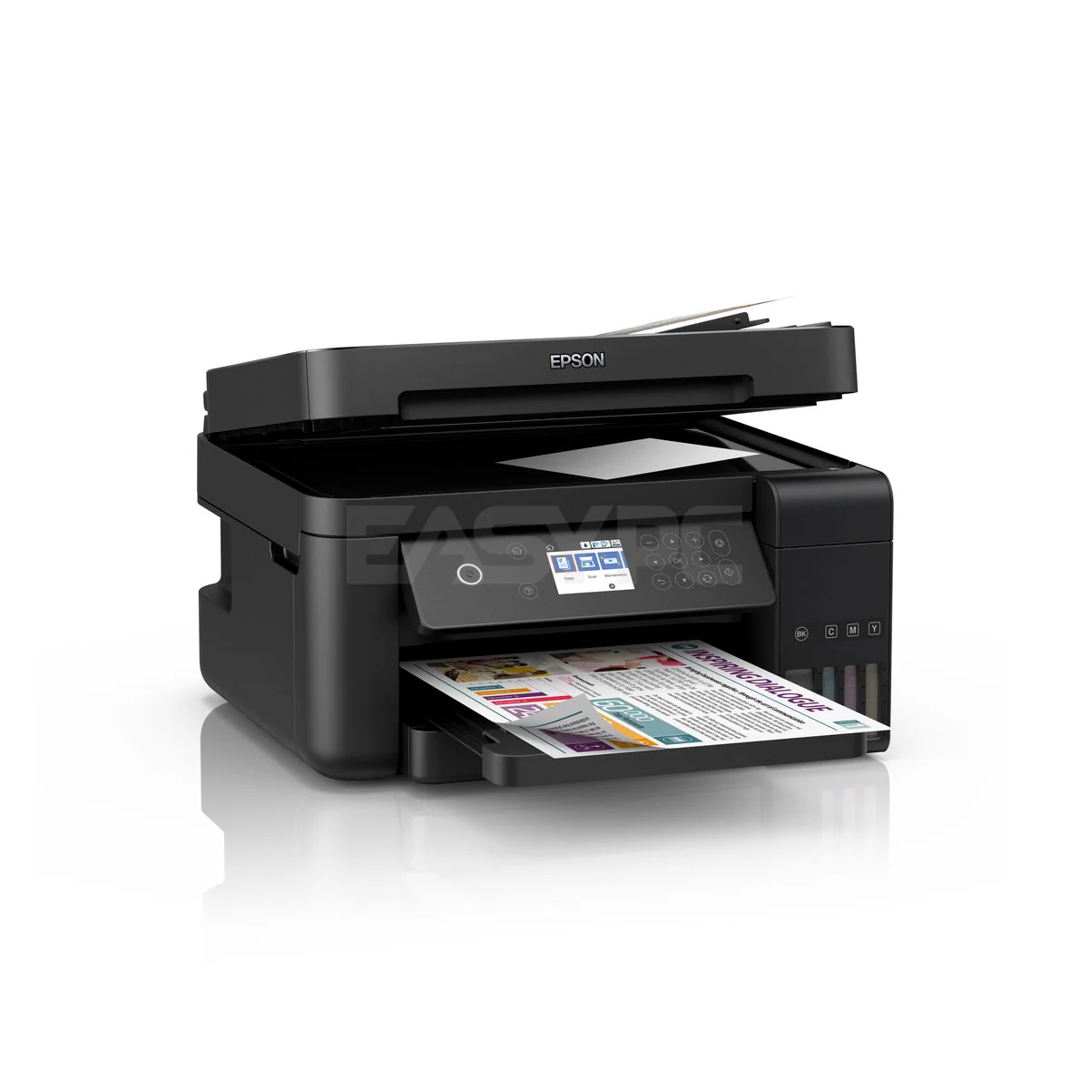 Epson L6170 Wifi Duplex All in One Ink Tank with ADF Print speeds up to 15ipm for black and 8.0ipm for color, Ethernet & Wi-Fi Direct, Ethernet & Wi-Fi Direct Printer - Image 2