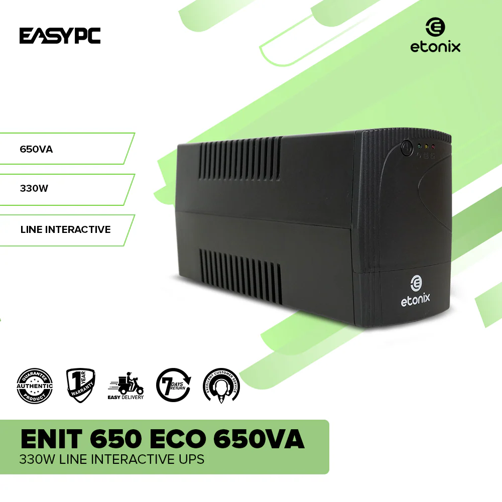 Etonix ENIT 650 ECO 650VA 390W Line Interactive UPS - Image 2