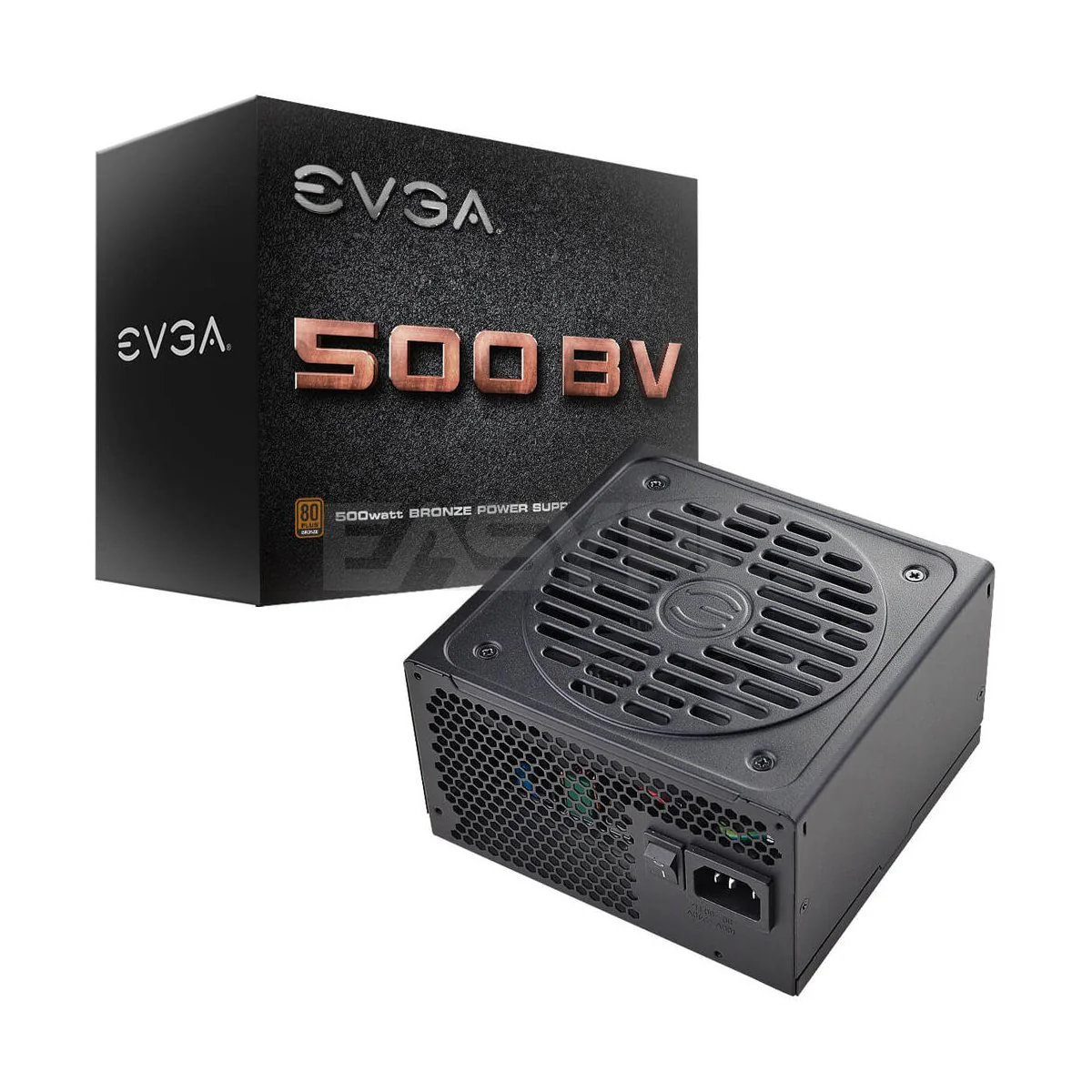 EVGA 500BV 500 watts 80 PLUS BRONZE Certified Active PFC Designed with enthusiast Needs Heavy-duty protections Power Supply