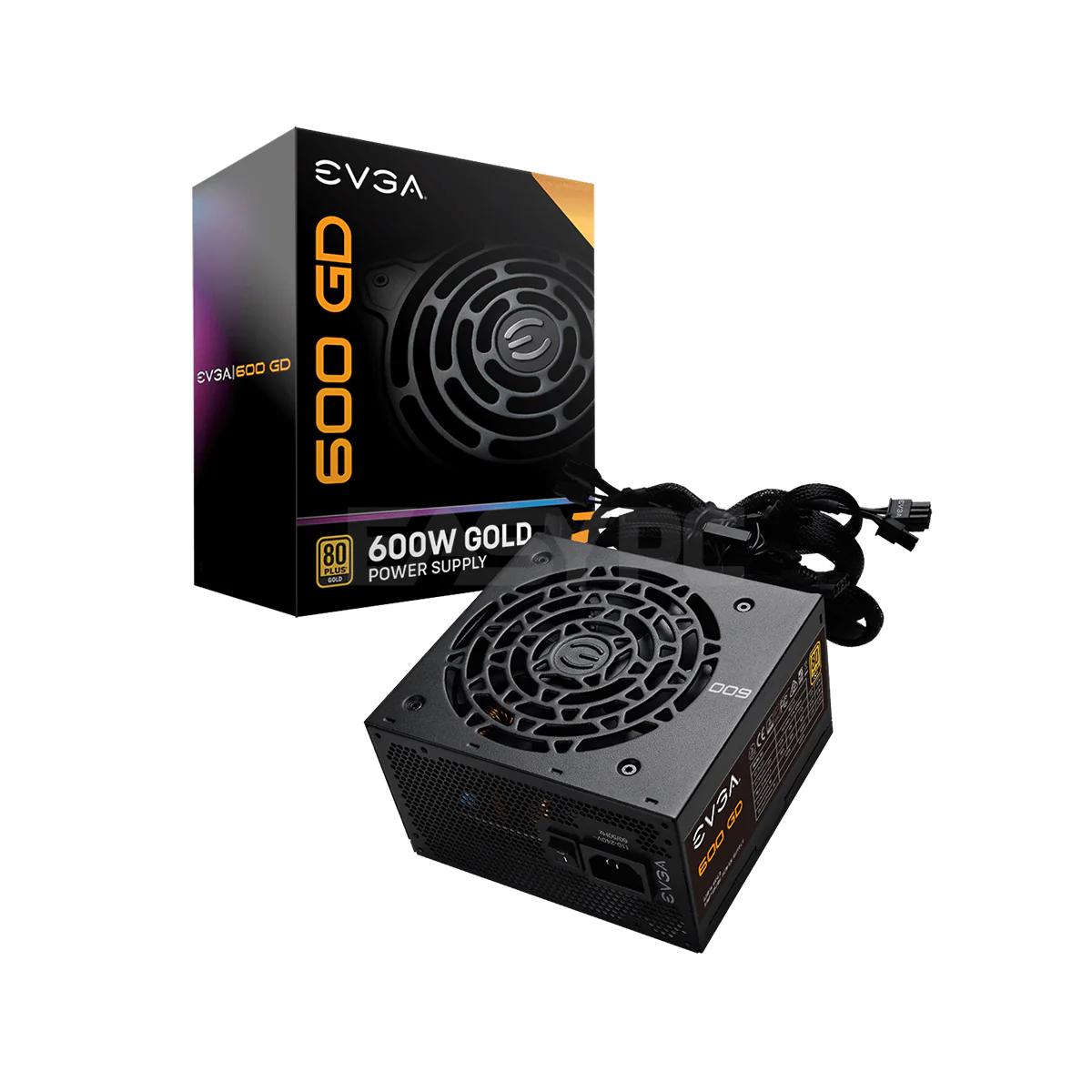 EVGA 600 GD/700 GD Gold Single-Rail +12v Non-Modular 100-GD-0600-V1 Power Supply 5NANO