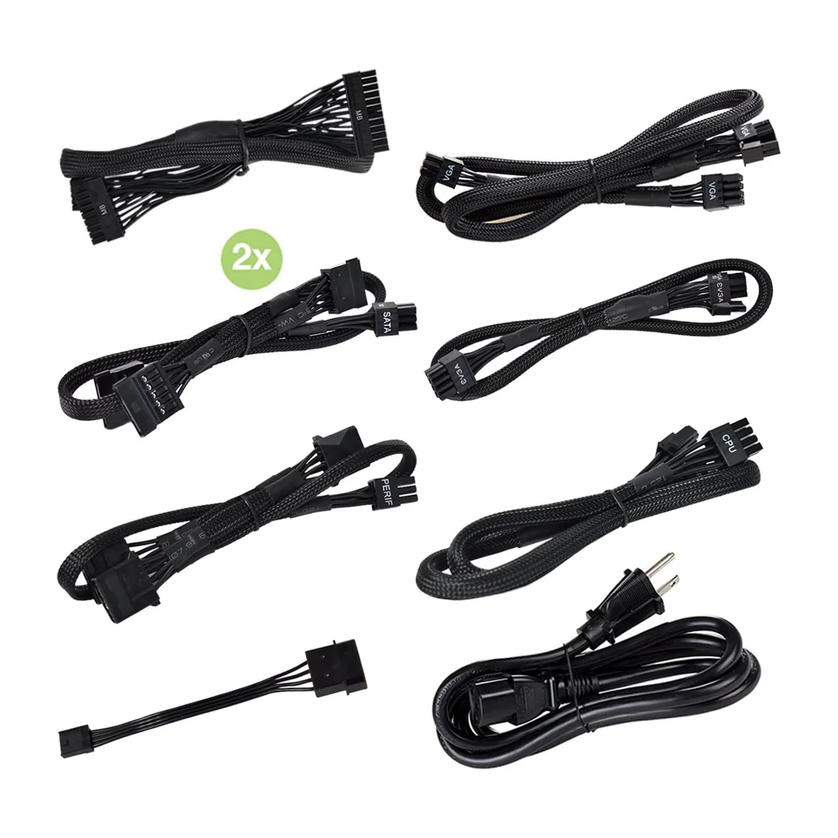 EVGA B3 650W 80+ Fully Modular Power Supply Bronze - Image 4