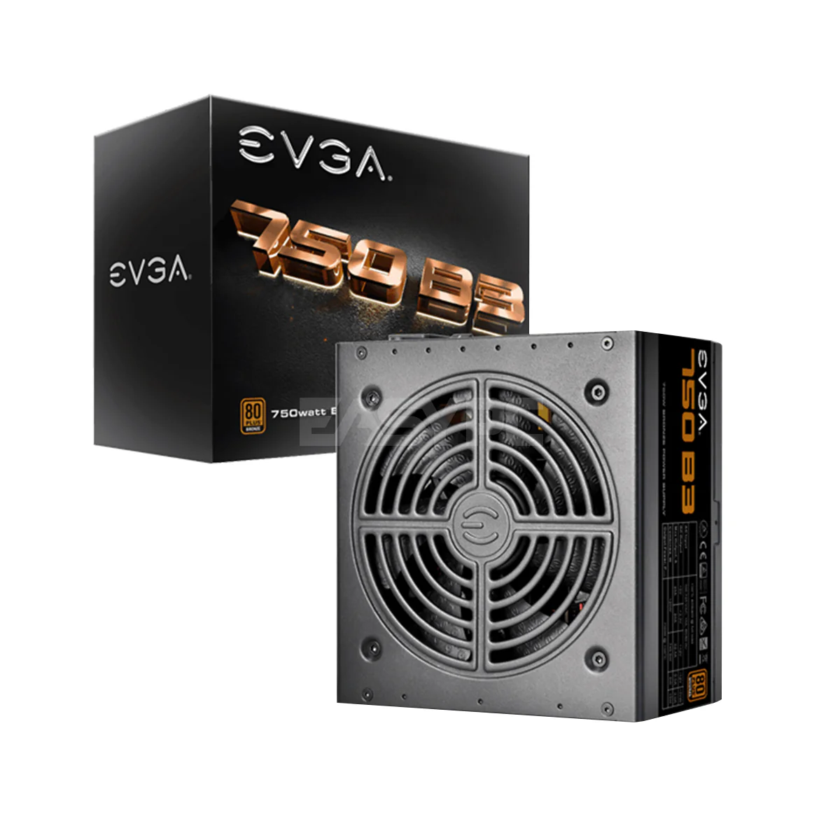 EVGA B3 750W 80+ Fully Modular Power Supply Bronze