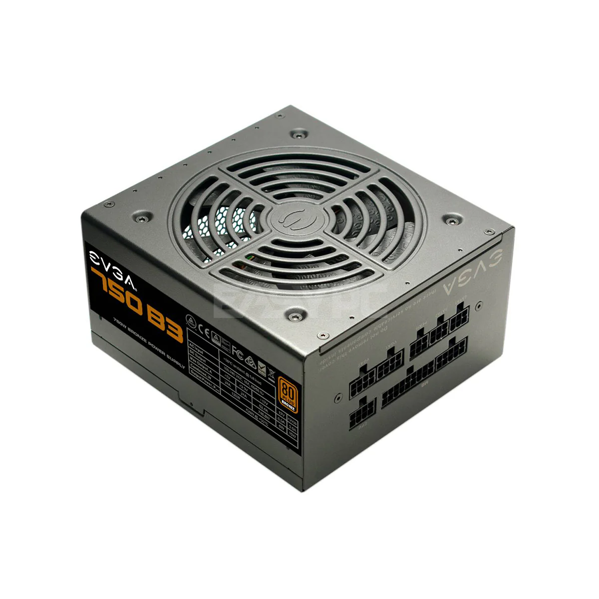 EVGA B3 750W 80+ Fully Modular Power Supply Bronze - Image 3