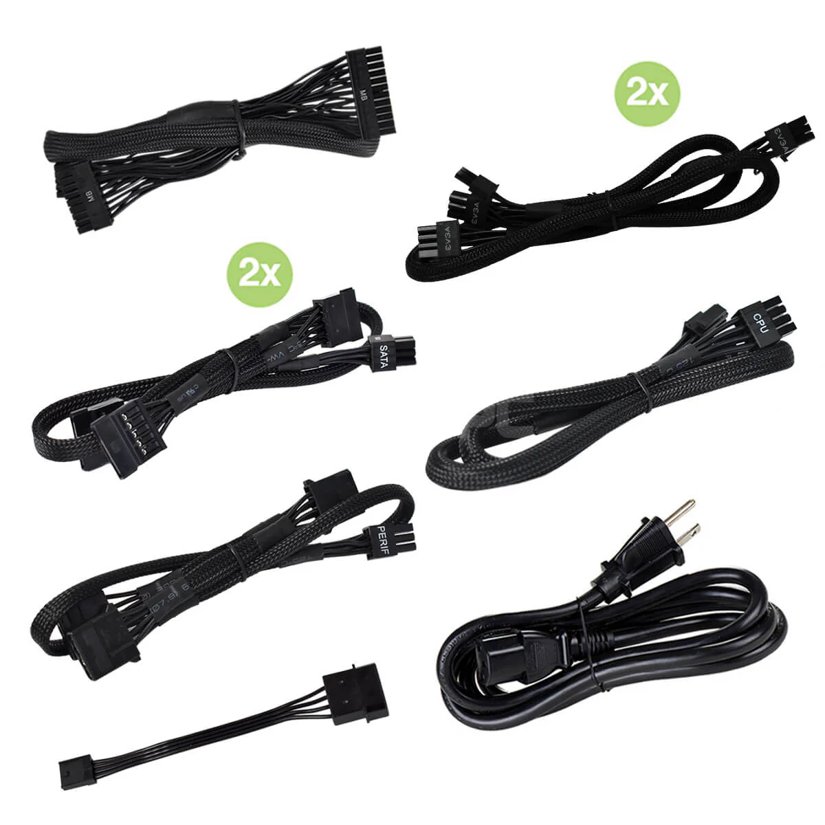 EVGA B3 750W 80+ Fully Modular Power Supply Bronze - Image 5