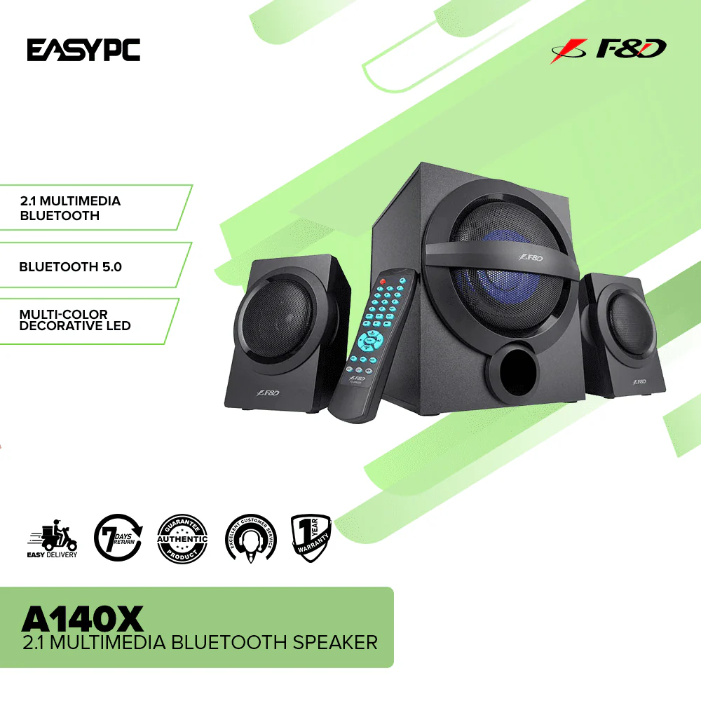 F&D A140X 2.1 Multimedia Bluetooth Speaker - Image 2