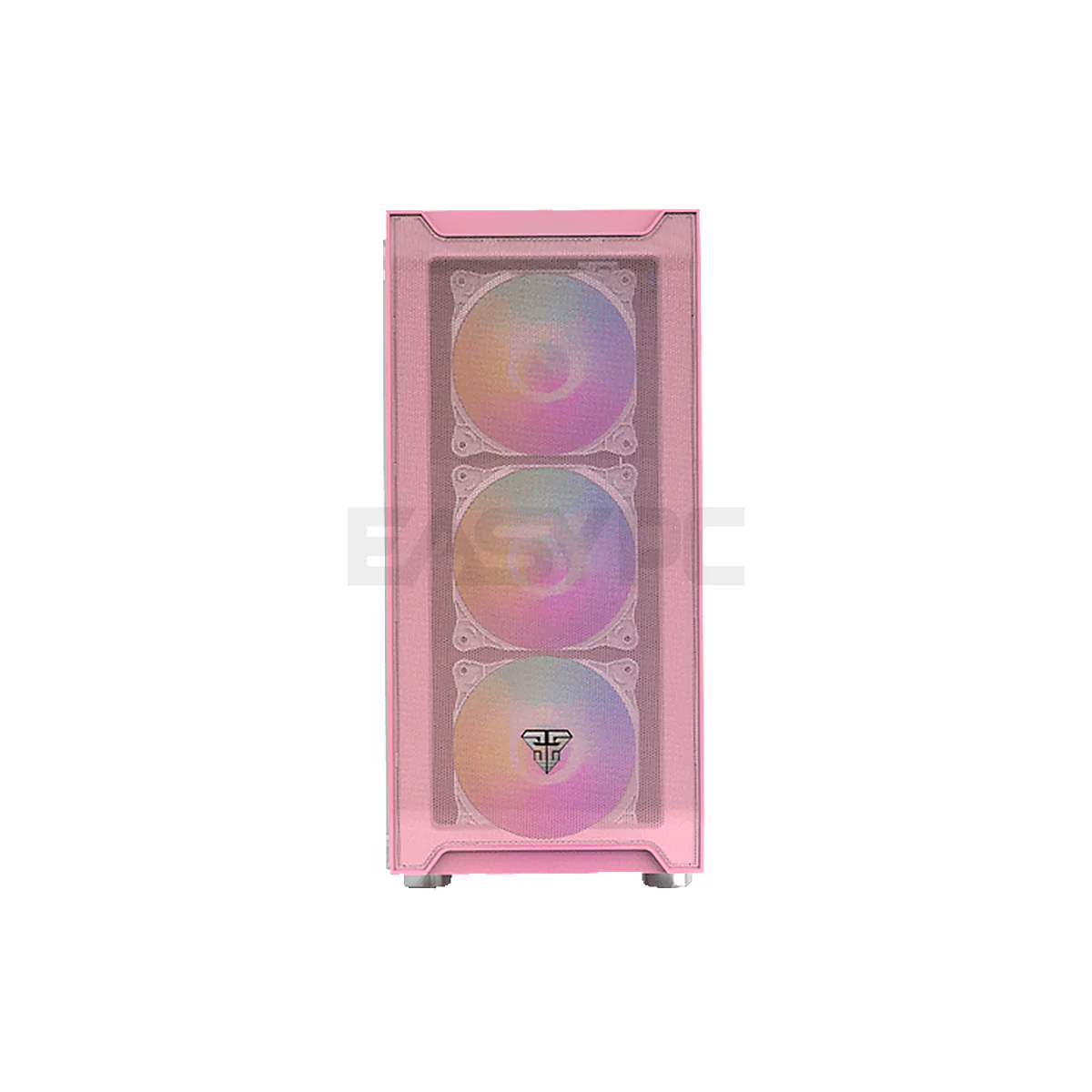 Fantech Aero Tempered Glass Dust Filter CG80 with 4 RGB Fan Mid Tower Case Pink - Image 5