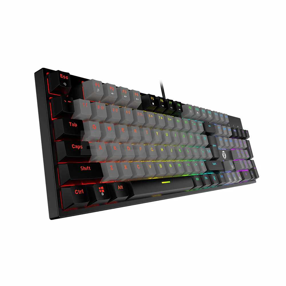 Fantech ATOM MK886 Red Switch RGB Mechanical Keyboard Black - Image 3
