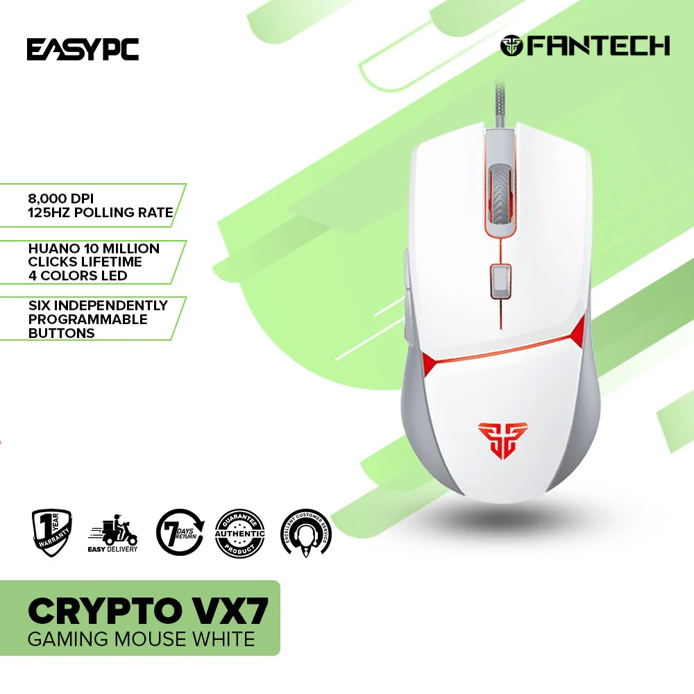 Fantech Crypto VX7 Gaming Mouse Sakura/ White/ Black - Image 12
