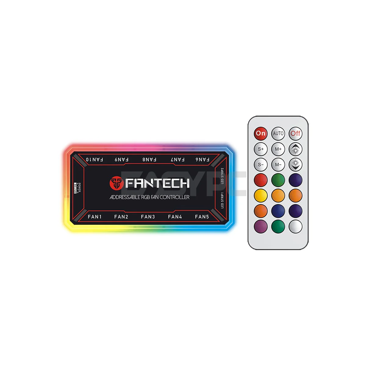 Fantech FB-301 Turbine 3 in 1 RGB 120mm Chassis Fan - Image 4