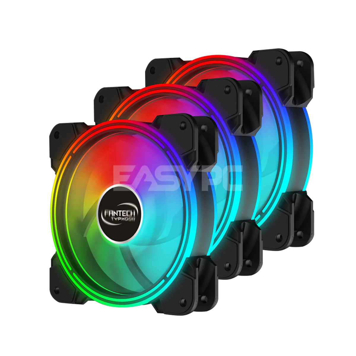 Fantech FB-302 Typhoon 3 in 1 RGB 120mm Chassis Fan - Image 2